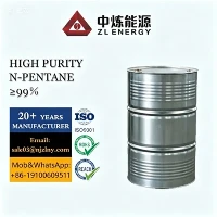 N-Pentano industrial CAS 109-66-0 Maior ou igual a 99% de solvente de baixa volatilidade para extração e limpeza